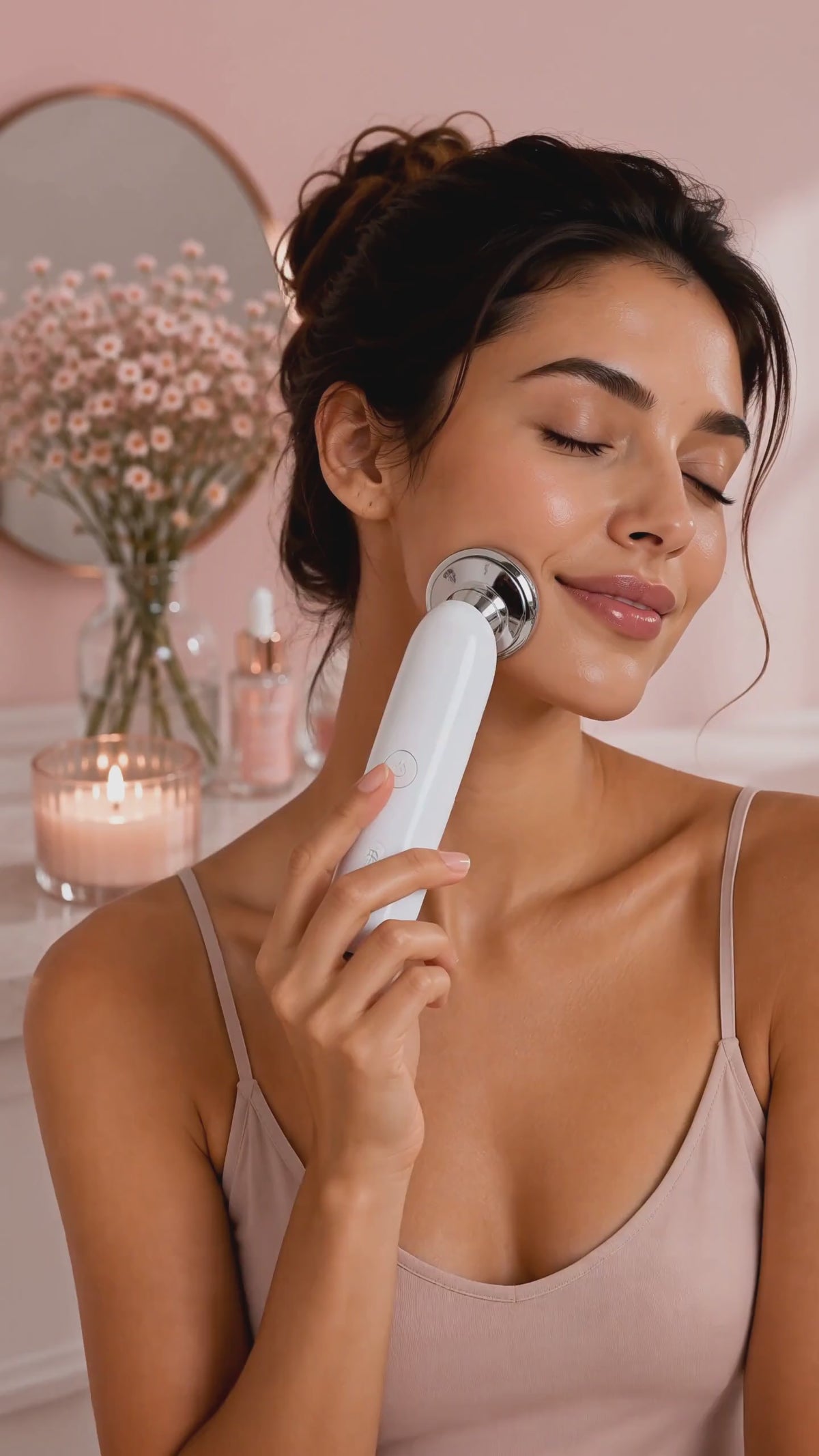 7-in-1 EMS Facial Massager with LED & Vibration